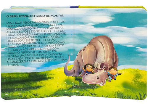 Meu Livro Fofinho: Amigos Dinossauros