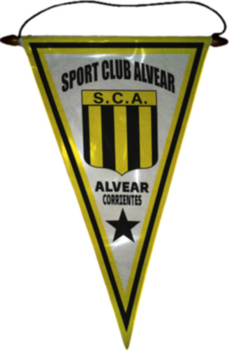Banderin 37cm Ins Corrientes Sport Club Alvear Sport Club Alvear Sport Club Alvear