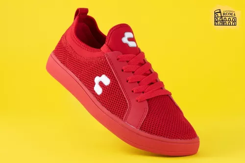 Tenis Charly Classic Comodos Rojo Originales