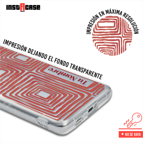 Funda Para Oneplus Para Mujer Abstracto Con Nombre