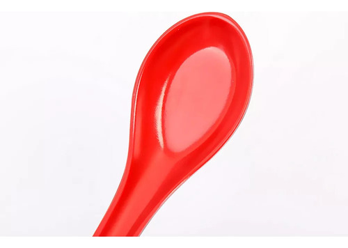 Baidai 15 Cucharas De Melamina Asiática, China, Won Ton, Xl