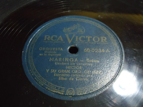 Pasta Hector Su Orquesta De Jazz Rca Victor C69