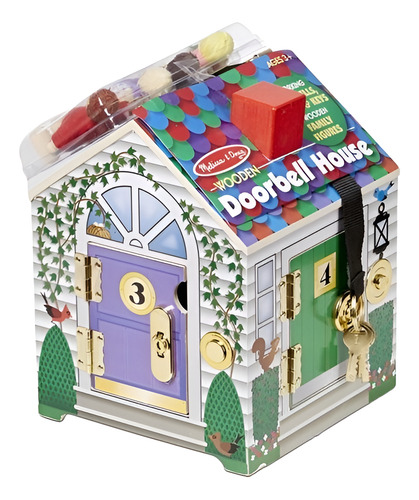 Casa Con Timbres De Madera  Melissa And Doug