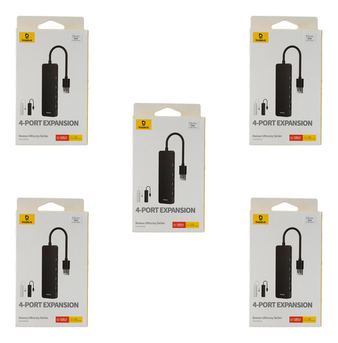 Hub Usb  Baseus Ultrajoy Series 4 Portas Color Negro