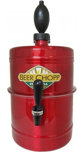 Chopera De Cerveza Fernet Portatil Premium 5,1 Litros V