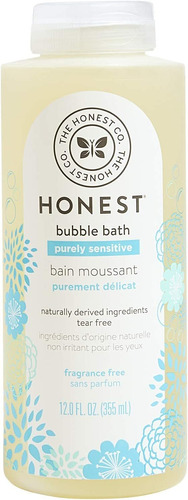 The Honest Co. Honest Baño De Espuma, Libre De Fragancia, 1,