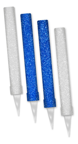 Pack 4 Bengalas De Godoy Cruz Tomba Gibre Blanca Azul Tortas