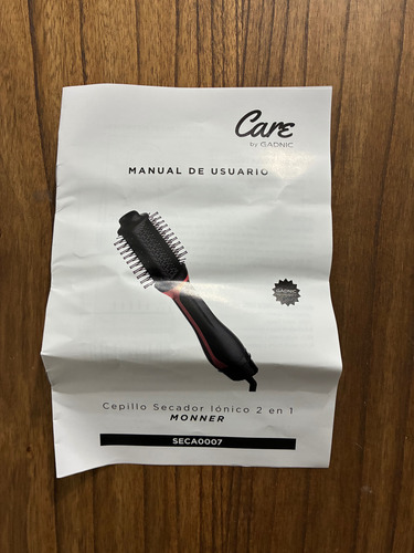Cepillo Secador Y Moldeador De Pelo Gadnic Monner S2200k (Usado)