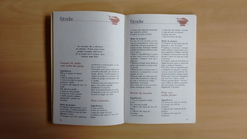 Livro De Receitas Walita Ano 1986 Nutrição Lanches Dica 619h (Usado)