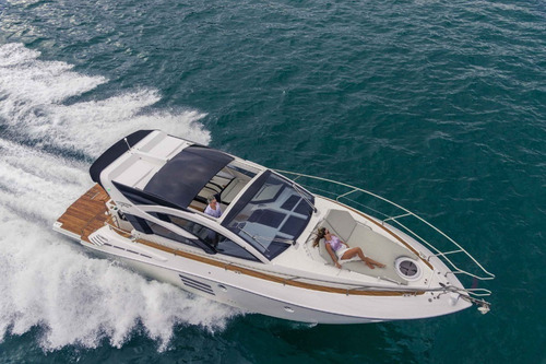 Imagem 20 de 25 de Lancha Fibra Fort - Linha Yachts Focker -f420 Gran Coupé