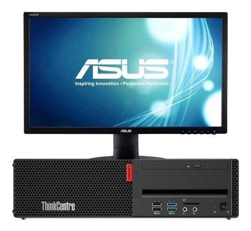 Lenovo Thinkcentre M715, Monitor Asus 23  Y 32gb Ram