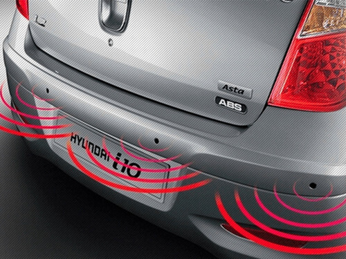 Sensor De Estacionamento Ré 4 Sensores Sinal Sonoro Display