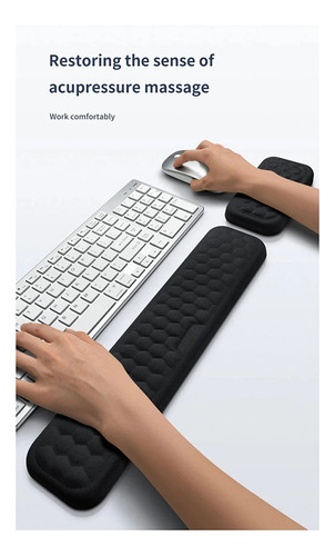 Hi, Almofada De Pulso Ergonômica, Proteção De Mouse E