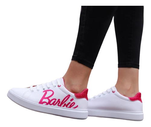 Tenis Zapato Juvenil Mujer D Barbie T. 23, 24, 25 Y 26 Barbi