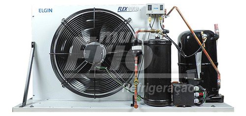 Condensadora Refrigeração 4hp Elgin Slm2400 Trif R22 220v