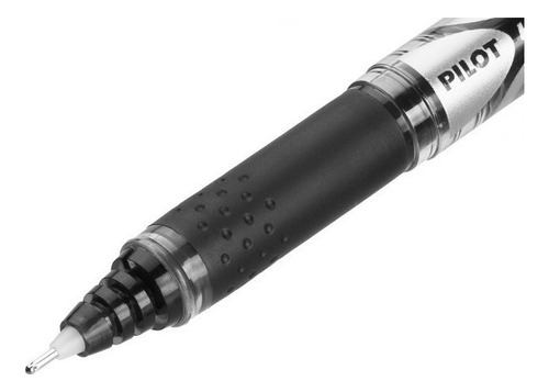 Lapicera Pilot Con Grip V7 Boligrafo Trazo Fino 0,7 Mm Color De La Tinta Negro