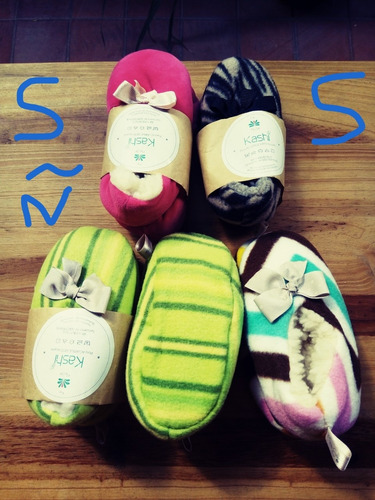 Hermosas Babuchas Para Damas Y Niñas Oferta 2 Pares 6$