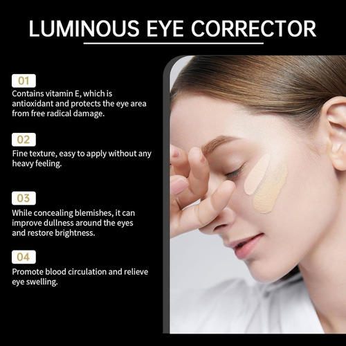 Fa Corrector De Ojos Luminoso Spf 41, Corrector De Color