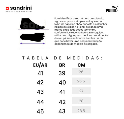Sapatilhas Puma Up cor preta - adulto 37 AR