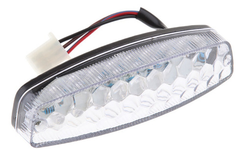 12v Motocicleta Scooter Cafe Racer Led Rojo Luz De Freno De