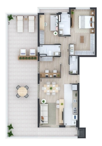 Imagem 19 de 23 de Apartamento - Ap01624 - 69843774