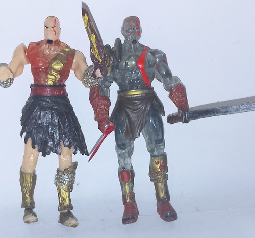 Figura Bootleg Mexicano De Good Of Wars Kratos Transparente (Usado)