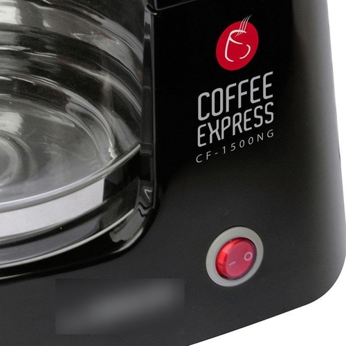 Cafetera Sindelen CF-1500NG semi automática negra de filtro 220V - 240V