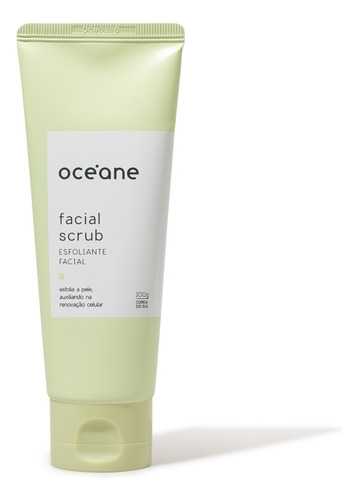 Océane Esfoliante Facial Extrato De Bambu Facial Scrub 100ml