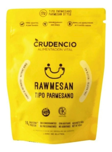 Queso Rawmesan Crudencio