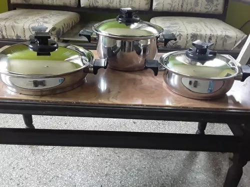 Ollas Rena Ware Set 3 Ollas (Usado)