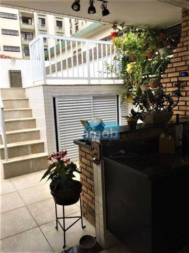 Imagem 4 de 25 de Casa Com 4 Dormitórios À Venda, 234 M² Por R$ 1.380.000,00 - Ponta Da Praia - Santos/sp - Ca0595