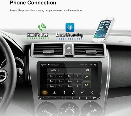 Imagen 6 de 9 de Auto Estéreo Con Pantalla 9in Wifi Android Y Gps Para Vw
