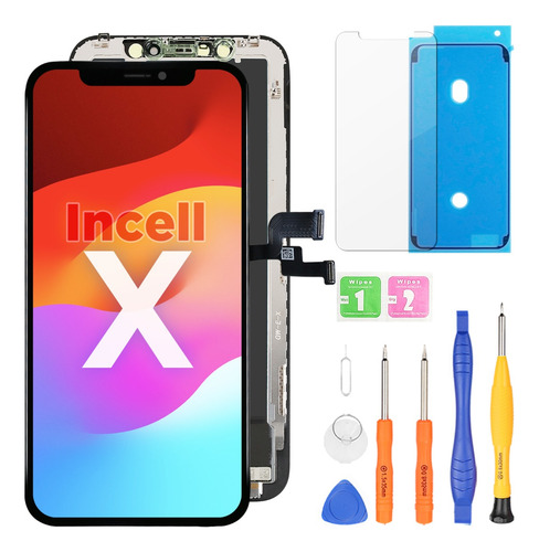 Pantalla Lcd Incell Para iPhone X Con Digitalizador Táctil 