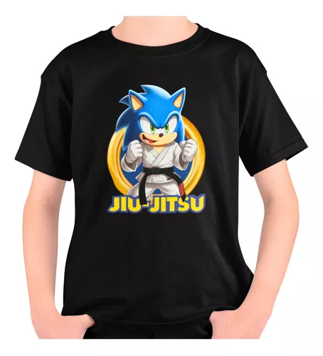 Sonic the Hedgehog Meninos Meninas Camisetas Anime Desenhos