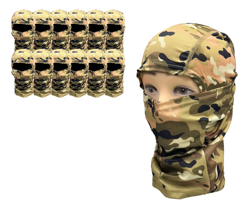 Pack 12 Balaclava Pasamontañas Protector Tactico Bandana  