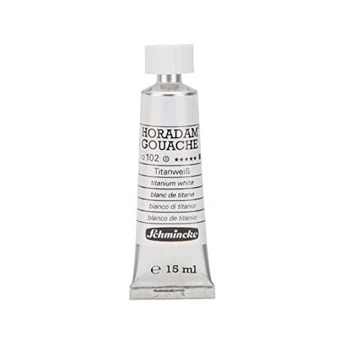 Gouache Horadam®, Blanco De Titanio 102, 15 Ml, Color ...