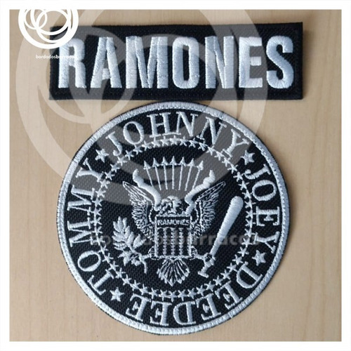 Parche Bordado The Ramones Incluye 2 Parches Bordados