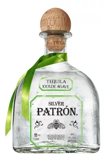 Tequila De Agave Patron Silver 1 Litro Importado Mexico