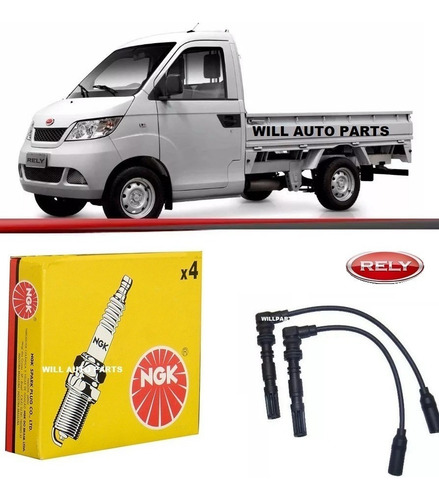 Cabo Vela Rely Pick-up + Velas + 2 Bobinas 2010 11 12 Á 2015