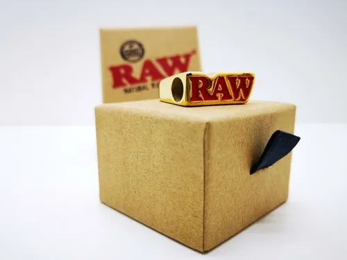 Anillo Raw Oro Diseño Calidad Anillo Gold Raw Life Ocb Lion