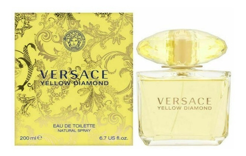 Perfume Mujer Versace Yellow Diamond Edt 200ml