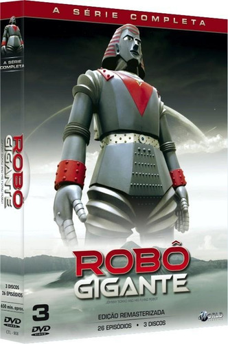Robô Gigante - A Série Completa - Box Com 3 Dvds