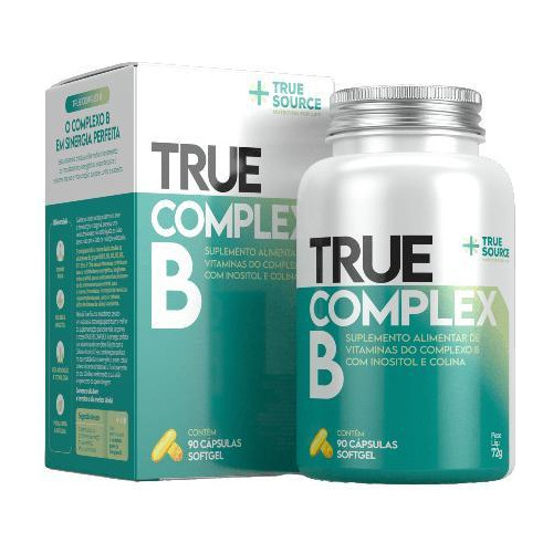 Kit 2x Complex B True Source 90 Cápsulas