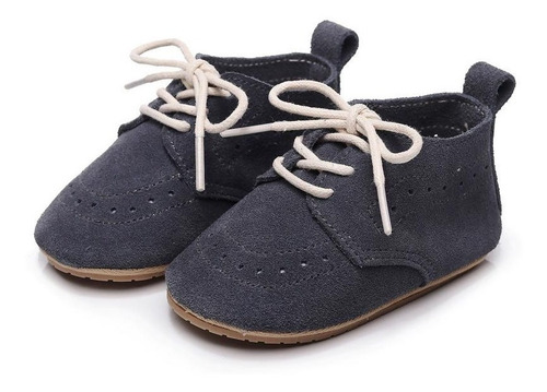 Imagen 3 de 4 de Zapato Ergonómico Gamuza Azul