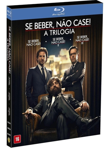 Blu-ray - Se Beber, Não Case - A Trilogia - Original & Lacra