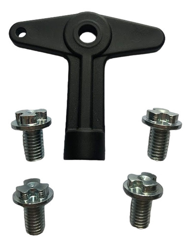 Chave 4 Parafusos P/ Calota Roda Renault Clio Megane Scenic