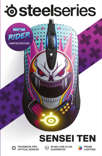 Mouse Para Jogos Steelseries Sensei Ten Neon Rider Edition