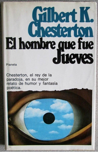 El Hombre Que Fue Jueves - Gilbert Chesterton / Planeta
