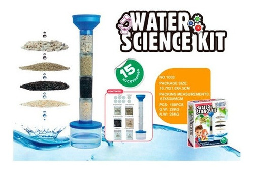 Kit De Ciencia Filtrado De Agua 1716394 E.normal