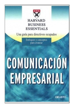 Libro Comunicación Empresarial.  De Harvard Business Review